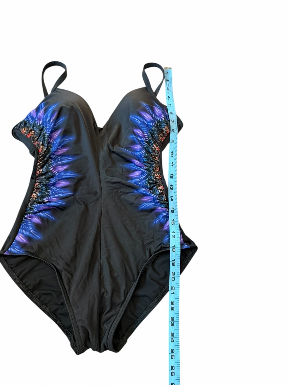 Miraclesuit Temptation Underwire Black One Piece Swimsuit Women’s Size US 8 - Picture 11 of 11